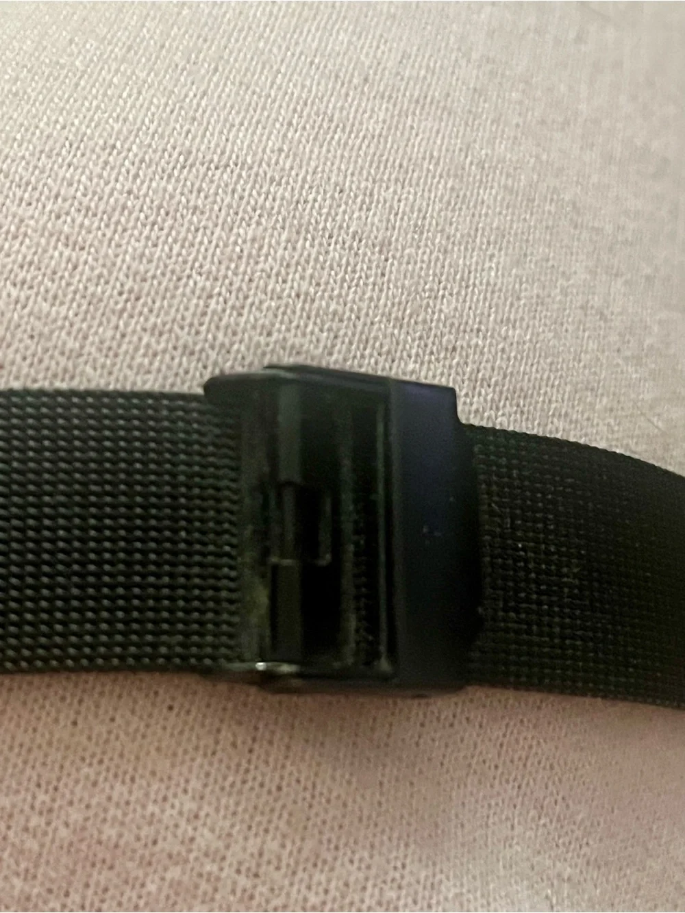 Skagen Blue Dial Titanium Watch with Black Mesh Strap
